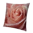 thumbnail image 1 of SHANXI Throw Pillow Covers Pink Velvet Ornaments Sofa 12x12in, 1 of 5
