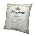thumbnail image 1 of SHANXI Throw Pillow Covers Stock Black Border Business Calligraphy 12x12in, 1 of 5