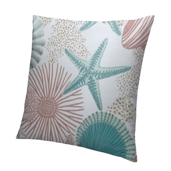 SHANXI Throw Pillow Covers Summer Beach Theme Outdoor Pillow Covers Pillow Cases 22x22in