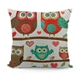 thumbnail image 1 of SHANXI Throw Pillow Covers and Square Pillowcases for Home Decor Sofa Car Bedroom Cute Painting Pillow Cases 24x24in, 1 of 5
