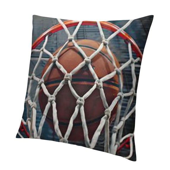 SHANXI Throw Pillow Covers for Couch Sofa Bed, Sports Theme Ball Games Decorative Pillows Cushion Covers, Gift for Lover Pillow 24x24in