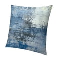 thumbnail image 1 of SHANXI Throw Pillow Covers for Men Women,Oil Painting Navy Blue Cushion Cases, Decorative Accent Pillow Cases Fashion Home Room Decor 22x22in, 1 of 5