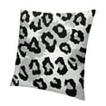 thumbnail image 1 of SHANXI  White Grey Leopard Print Pillow Covers Snow Cheetah Throw Pillow Covers Animal Print Farmhouse Pillow Cases  12x12in, 1 of 5