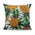 thumbnail image 1 of SHANXI Yellow White Watercolor Summer Fruit Pillowcases Sofa 20x20in, 1 of 5