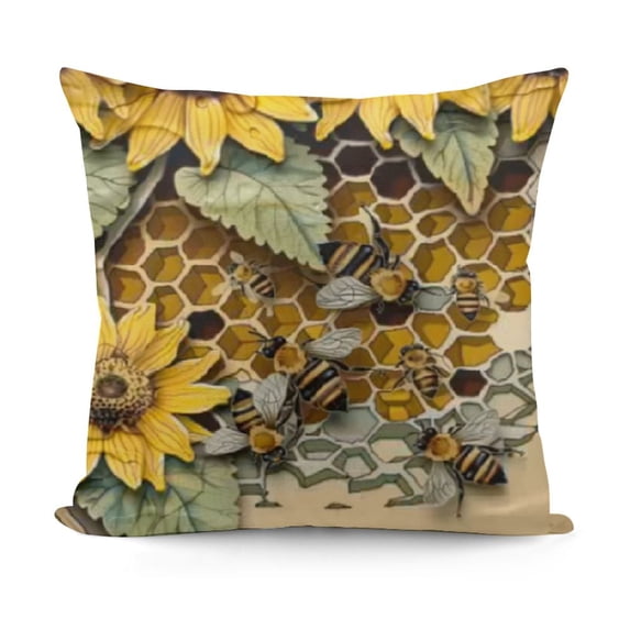 SHANXI and Throw Pillow Covers Sofa Pillowcase Car Square Throw Pillowcases Home Decoration 20x20in