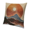 thumbnail image 1 of SHANXI rise Mountain Orange 12x12in, 1 of 5