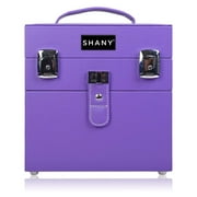 SHANY Color Matters - Makeup Travel Case Nail Accessories Organizer and Makeup Train Case - Makeup Storage Box - Violet Dynasty