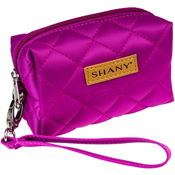 SHANY Limited Edition Travel Makeup Bag Cosmetics Tote Bag Make Up Organizer Women Purse for Toiletries,  Violet