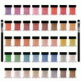 thumbnail image 1 of SHANY Loose Pearl Eye Shadow Glitter in Favorite Colors with Two Shadow Brushes - Set of 40 colors, 1 of 5