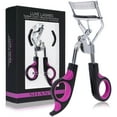 thumbnail image 1 of SHANY Luxe Lashes Eyelash Curler - Professional Makeup Tool With Two Silicone Replacement Pads, Gentle Curl, Crease-Free, No Pinching Or Pulling, Lightweight Design For Easy Travel - PURPLE, 1 of 5