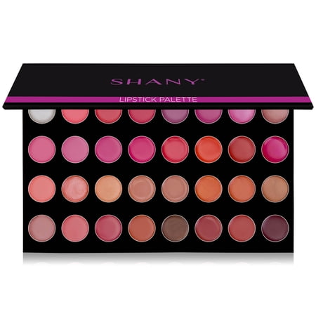 SHANY Masterpiece 32 Color Gloss/Sheer Lip Palette/Refill - ?THAT FIRST KISS"