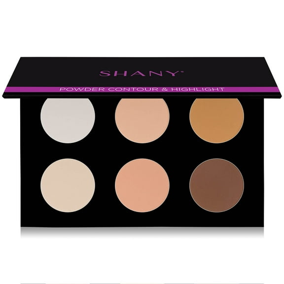 SHANY Powder Contour & Highlighter Sculpting Palette - Refill for the 6 Layer Mini Masterpiece Collection Makeup Set