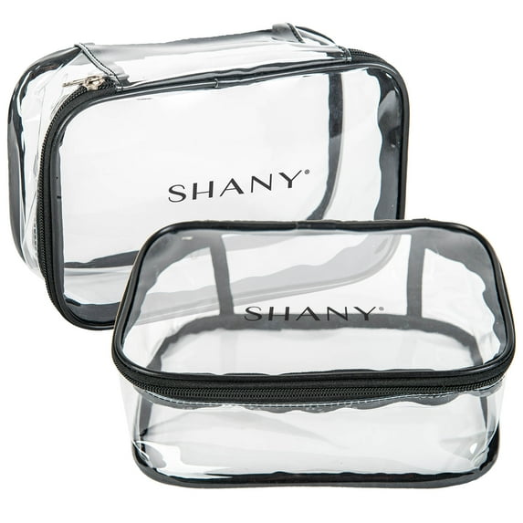 SHANY Slumber Party Cosmetics Clear Travel Bag - Waterproof Multi-use Makeup , Nail and Travel Storage - 1 Count