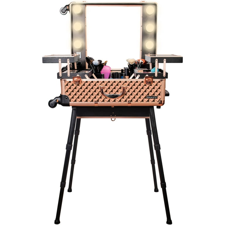 SHANY Studio ToGo Wheeled Trolley Makeup Case & Organizer with