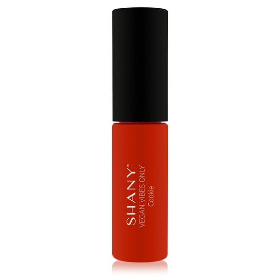 SHANY Vegan Vibes Liquid Lipstick Matte Lip Color Long-Lasting Matte Finish Lip Stain Lip Makeup - COOKIE