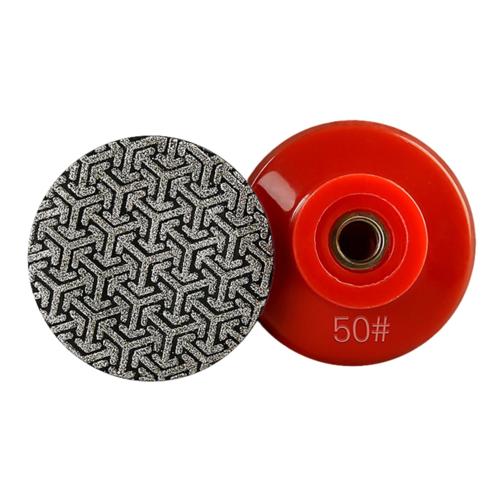 SHAOTELLME 2 Inch Electroplated Polishing Pads for Tile,Glass,Concrete