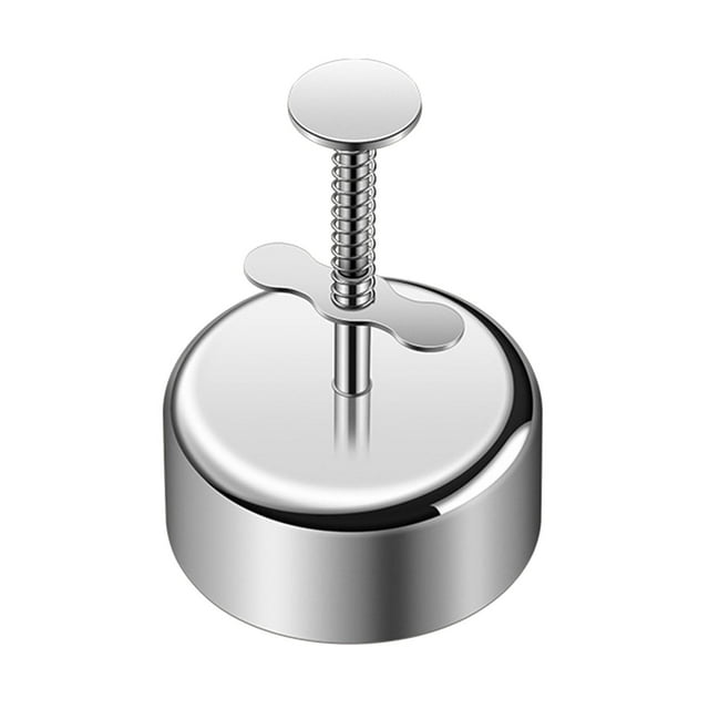 SHAOTELLME Adjustable Stainless Steel Hamburger Patty Maker,Perfect for