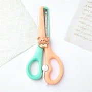 SHAOTELLME Left Handed Scissor With Cap Blunt Tip Home Use Crafting Scissor Arts Cutting Paper Scissors Scissors