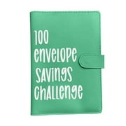 SHAOTELLME 100 Envelope Challenge Binderes | Easy And Fun Way To Savees $5 050 Savings Challenges Binderes Budget Binderes With Cashes Envelopes