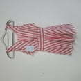 thumbnail image 1 of SHAPECURVE Swimwear Red & White Striped One-Piece Swim Jumpsuit - Full Coverage, Quick-Dry Fabric, Tummy Control, 1 of 6