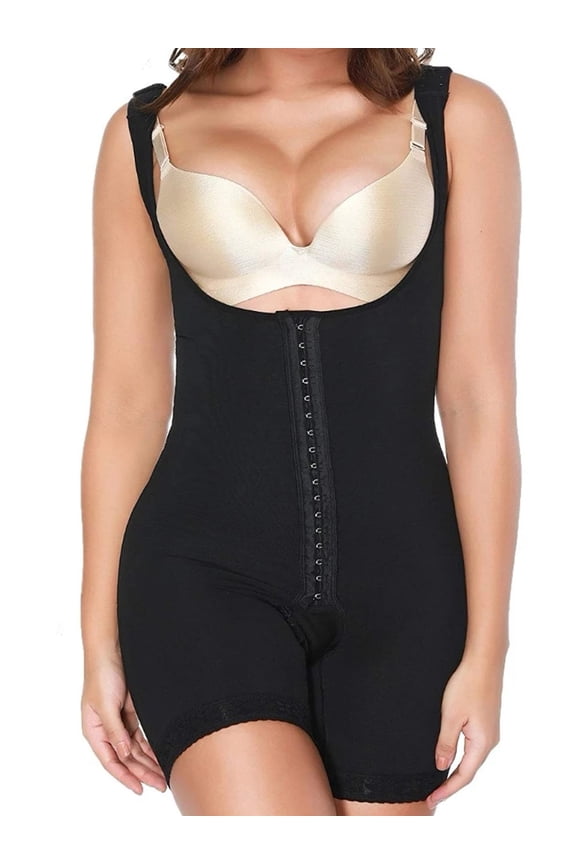 Fajas Colombianas Reductoras y Moldeadoras Postparto Full Bodysuit Shapewear waist slimming Body Shaper girdles for Women Compression Garments