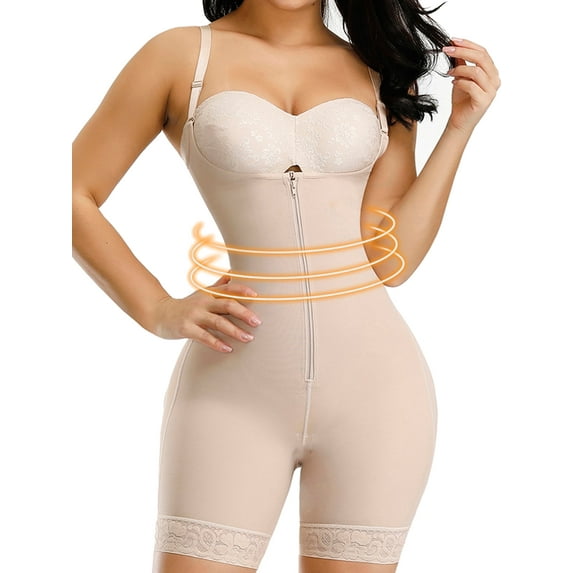 MISS MOLY Shapewear for Women Tummy Control Fajas Colombianas Body Shaper Waist Trainer Cincher Corset Bodysuit Girdle Slim