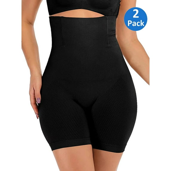 SHAPERIN Women Waist Trainer Shapewear Tummy Control Body Shaper Shorts Hi-Waist Butt Lifter Thigh Slimmer