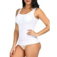 thumbnail image 1 of MISS MOLY Women's Compression Camisole with Built in Removable Bra Pads Body Shaper Tank Tops, 1 of 6