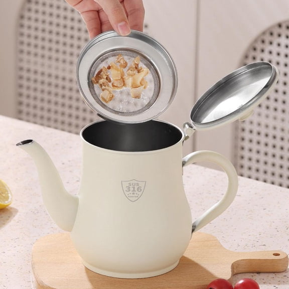 SHAPERME Bacon Grease Container, LEPO Grease Can with Fine Mesh Oil A8E7 Strainer,
