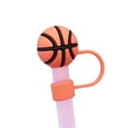 thumbnail image 1 of SHAPERME Footballrugby Straw Cover for stanley Cup Silicone Straw Topper, 1 of 1
