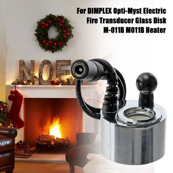 SHAPERME For DIMPLEX Opti-Myst Electric Fire Transducer Glass Disk M-011B M011B Heater R5