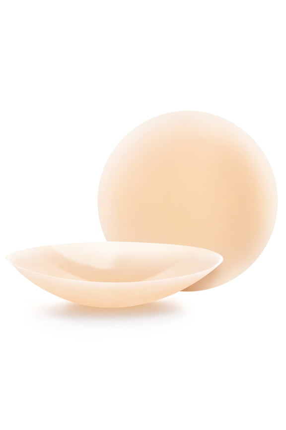 1 Pair Reusable Nipple Covers, Sticky Adhesive Silicone Nipple Pasties, Invisible Pasties Nipple Covers with Lift