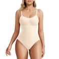thumbnail image 1 of SHAPERX Brief Shapewear for Women Tummy Control Body Shaper Seamless Sculpting Bodysuit, 1 of 8