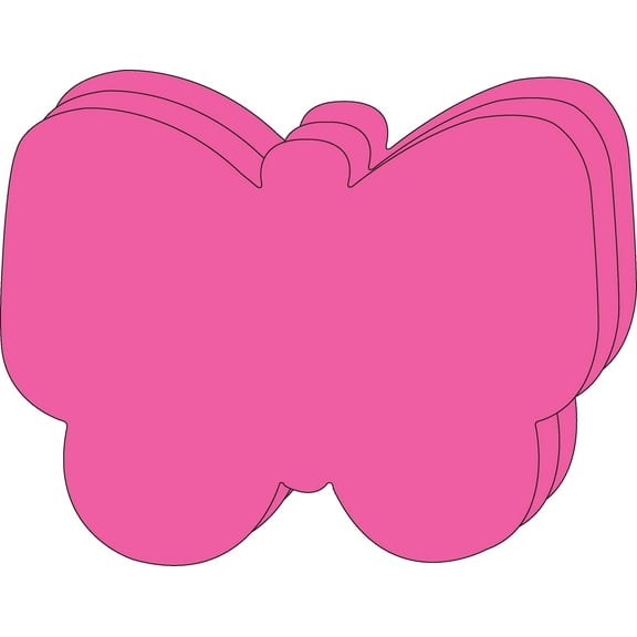 SHAPES ETC. Butterfly Single Color Super Cut-Outs- 8&rdquo; x 10&rdquo;