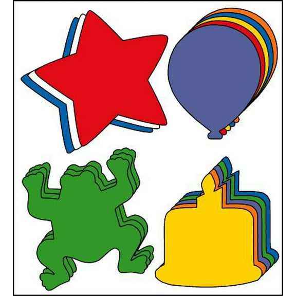 SHAPES ETC. Large Cut-Out Set - Summer