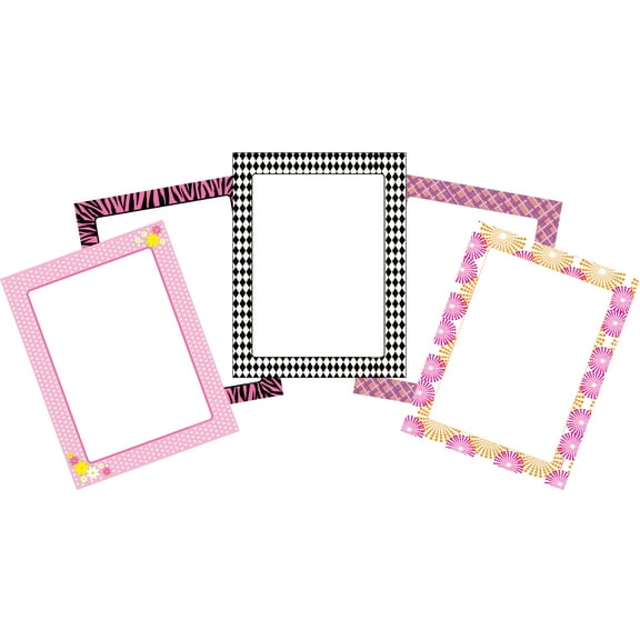 SHAPES ETC. Designer Paper Set - Pizzazz Chic