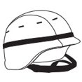 thumbnail image 1 of SHAPES ETC. Incentive Stamp - Helmet, 1 of 1