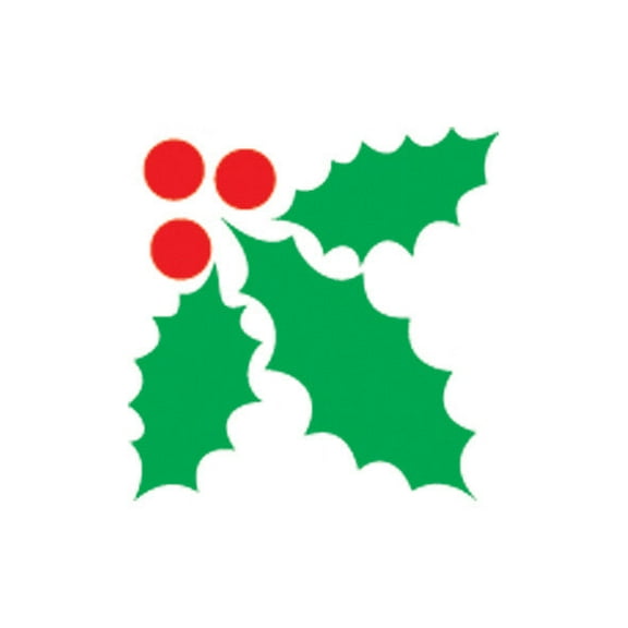 SHAPES ETC.  Incentive Stamp - Holly