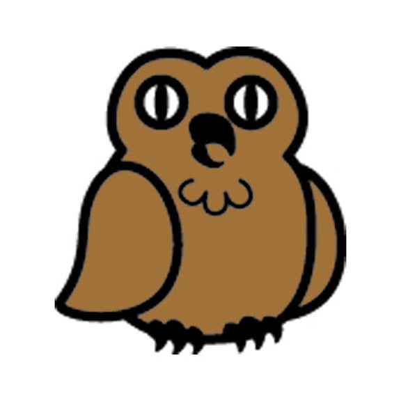 SHAPES ETC. Incentive Stamp - Owl