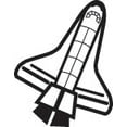 thumbnail image 1 of SHAPES ETC. Incentive Stamp - Shuttle, 1 of 1