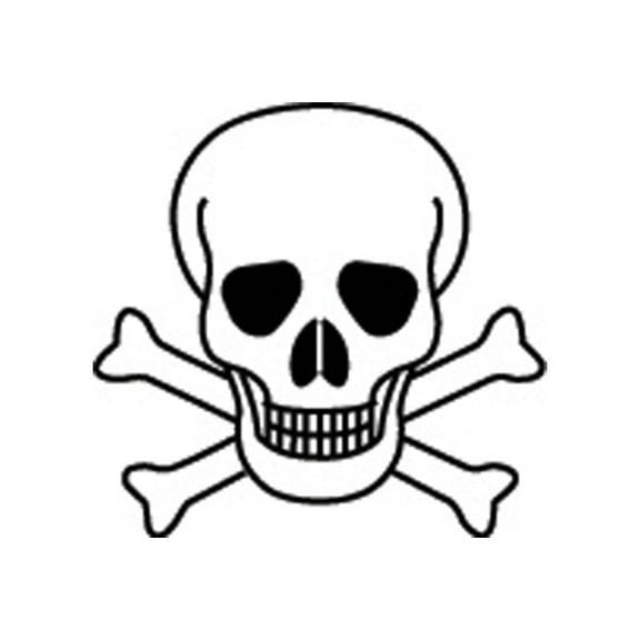 SHAPES ETC. Incentive Stamp - Skull & Bones
