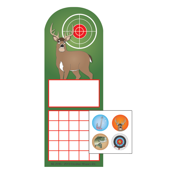 SHAPES ETC. Incentive Sticker Set - Deer