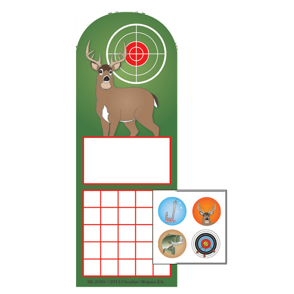 SHAPES ETC. Incentive Sticker Set - Deer