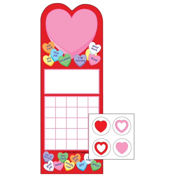 SHAPES ETC. Incentive Sticker Set - Heart