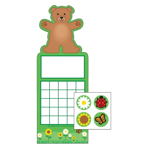 SHAPES ETC. Incentive Sticker Set - Teddy Bear