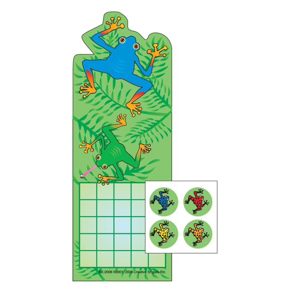 SHAPES ETC. Incentive Sticker Set - Tree Frog