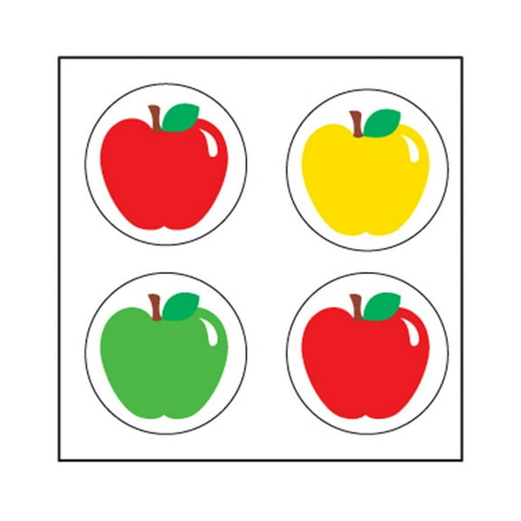 SHAPES ETC. Incentive Stickers - Apple