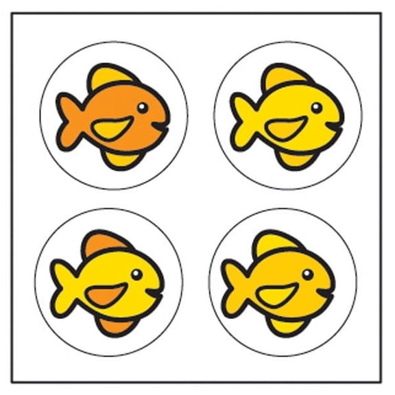 SHAPES ETC. Incentive Stickers - Fish