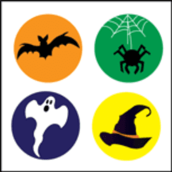 SHAPES ETC. Incentive Stickers - Halloween