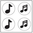 thumbnail image 1 of SHAPES ETC. Incentive Stickers - Music Note, 1 of 1